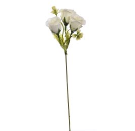 ROSE PICK X3 20CM CREAM
