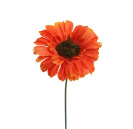GERBERA PICK 15CM ORANGE