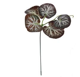 GERANIUM LEAF PICK 20CM DARK GREEN