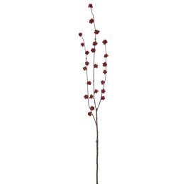 BERRY SPRAY X 3 91CM RED