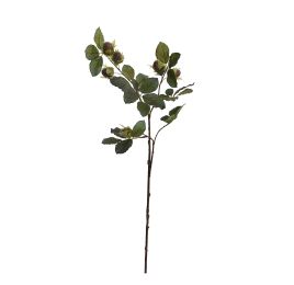 HAZELNUT SPRAY 98CM DARK GREEN