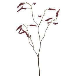 AMARANTHUS SPRAY 90CM BURGUNDY