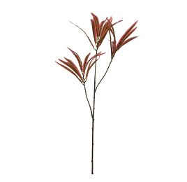 SPIDER LEAF SPRAY X 3 110CM RED GREEN