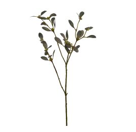 MISTLETO SPRAY 72CM GREY