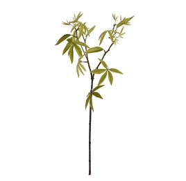 PLASTIC LEAVES SPRAY 59CM GREEN