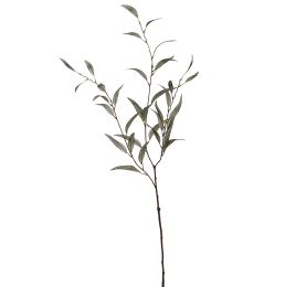 MEDIUM WILLOW SPRAY 95CM GREY