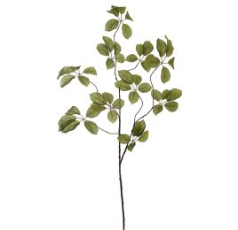 LARGE LEAF SPRAY 120CM GREEN