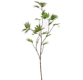 LARGE ACER LEAF SPRAY 115CM GREEN