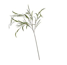 HANGING WILLOW LEAF SPRAY 113CM GREEN