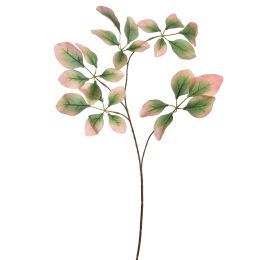 MEDIUM LEAF SPRAY 75CM PINK