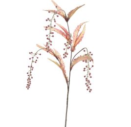 PEPPER BERRY LEAF SPRAY 102CM RED