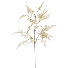 LARGE ASPARAGUS SPRAY 115CM BEIGE