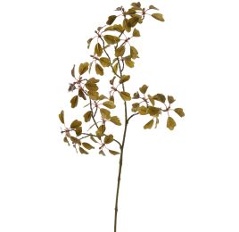 LEAF BRANCH 70CM BROWN