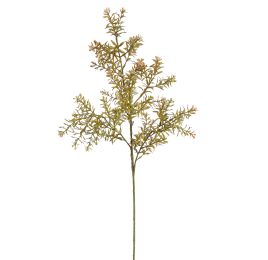 LEAVES WITH BERRY 95CM PINK
