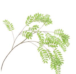 LARGE SORBUS LEAF SPRAY 140CM GREEN