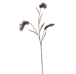 LARGE PLUM SPRAY X3 125CM GREY