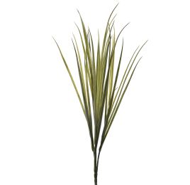 PLASTIC GRASS BUSH 68CM GREEN