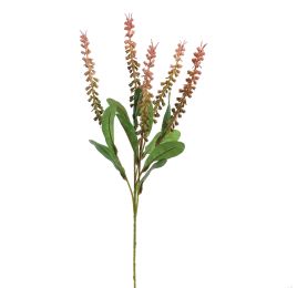 PLASTIC BERRY SPRAY 60CM PINK