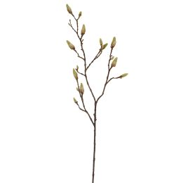 MAGNOLIA BUD SPRAY 91CM GREEN
