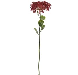 SINGLE SEDUM 46CM BURGUNDY