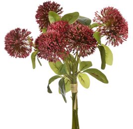 ALLIUM BUNDLE 34CM RED