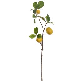 LEMON BRANCH 68CM YELLOW