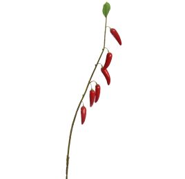 SMALL PEPPER BRANCH 70CM RED