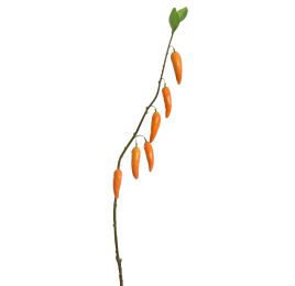 SMALL PEPPER BRANCH 70CM YELLOW
