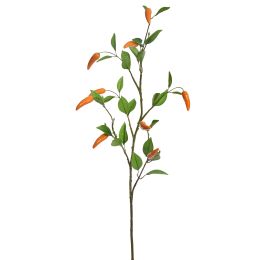 LARGE PEPPER BRANCH 105CM YELLOW