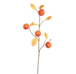 PERSIMMON BRANCH 100CM ORANGE