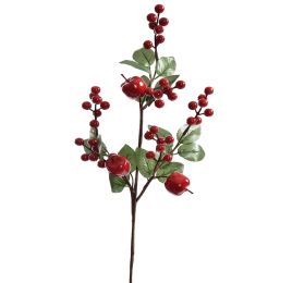 BERRY SPRAY X3 60CM RED