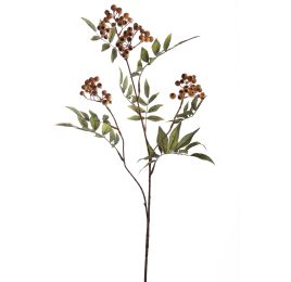 BERRY SPRAY X3 84CM BROWN