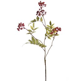 BERRY SPRAY X3 84CM RED