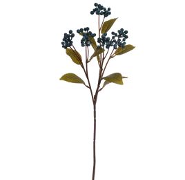 WILD BERRY SPRAY 53CM BLUE