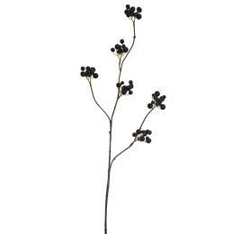 BERRY SPRAY 83CM BLACK