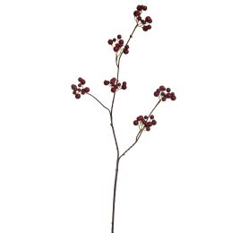 BERRY SPRAY 83CM RED