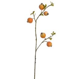 POMEGRANATE BRANCH 95CM YELLOW
