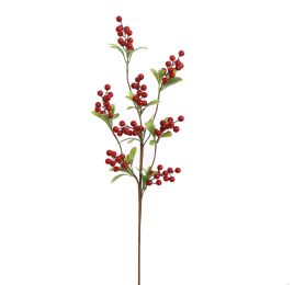 BERRY BRANCH 72CM RED