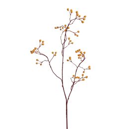 ELEGANT BERRY BRANCH 95CM YELLOW