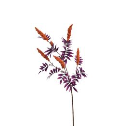 LARGE RHUS TYPINA BERRY 125CM ORANGE