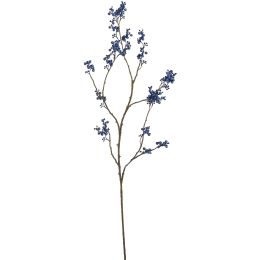 LARGE BERRY BRANCH 115CM BLUE