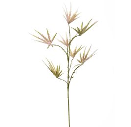LARGE ACER LEAF 100CM PINK