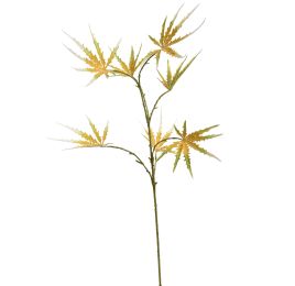 LARGE ACER LEAF 100CM YELLOW