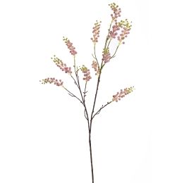 LARGE MIMOSA SPRAY 110CM PINK
