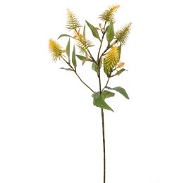 THISTLE BRANCH 60CM YELLOW