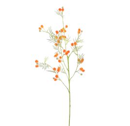 MIMOSA SPRAY 96CM ORANGE