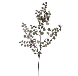 MAIDEN HAIR LEAF SPRAY 100CM GREY