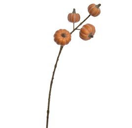 PUMPKIN SPRAY 63CM ORANGE