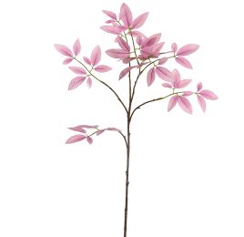 LEAF SPRAY 75CM LILAC