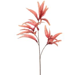 FERN LEAF BRANCH 80CM PINK